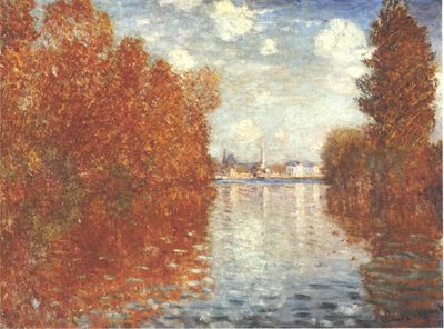 Autumn in Argenteuil by Claude Monet